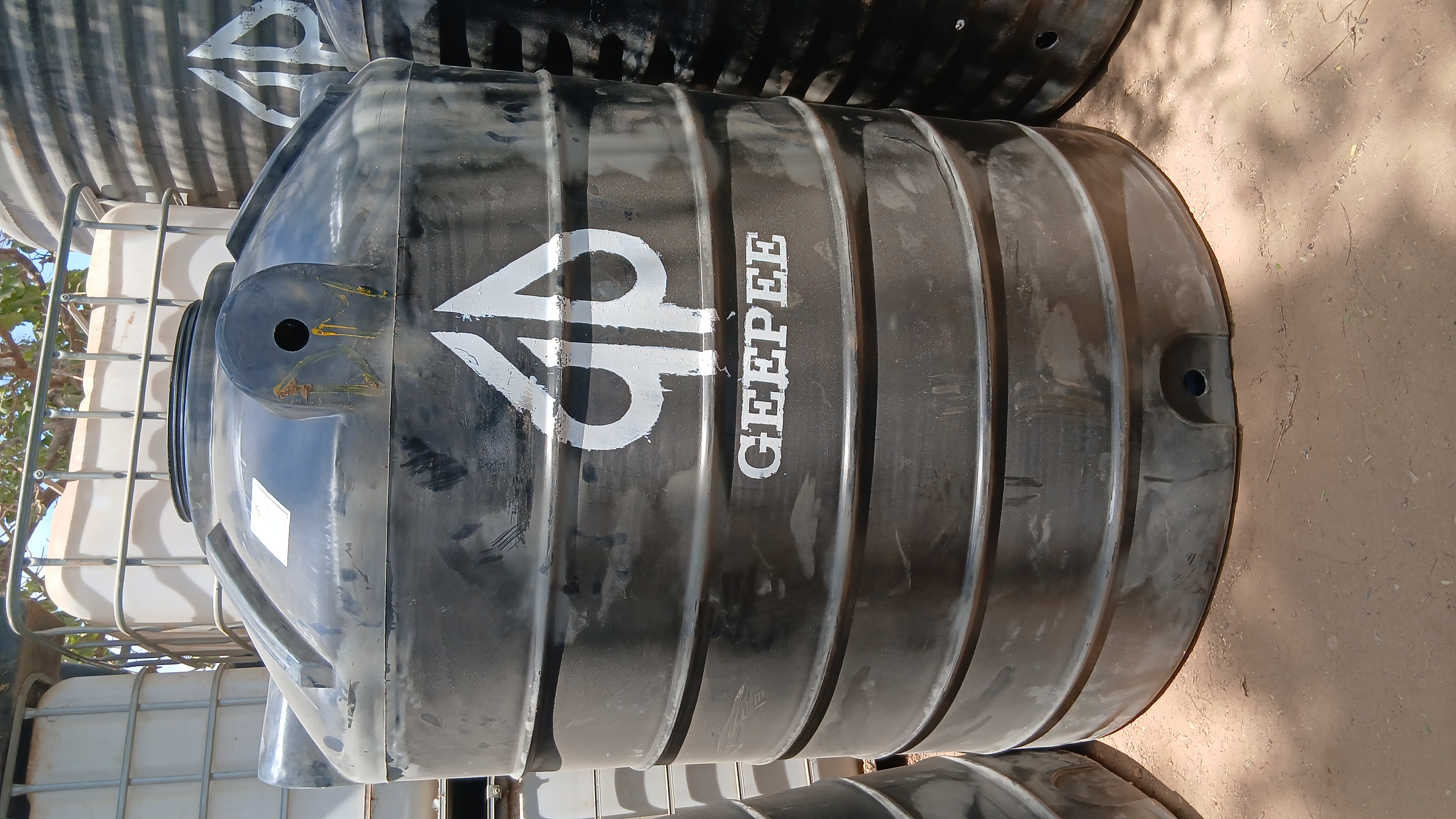 geepee tank and plumbing material