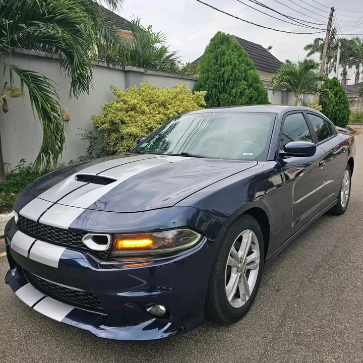 Dark Blue Dodge Charger