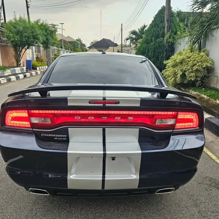 Dark Blue Dodge Charger