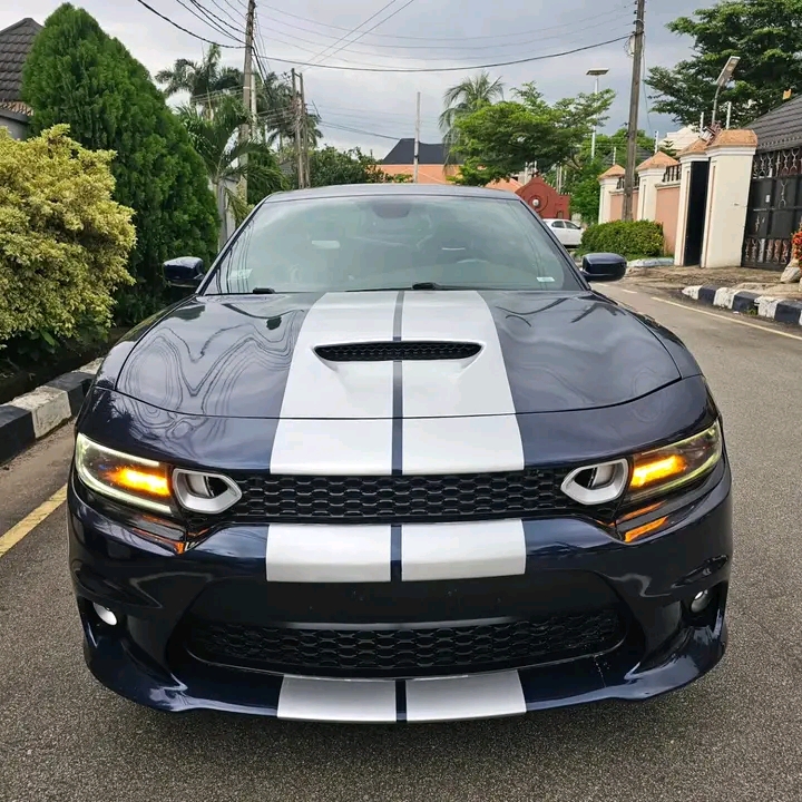 Dark Blue Dodge Charger