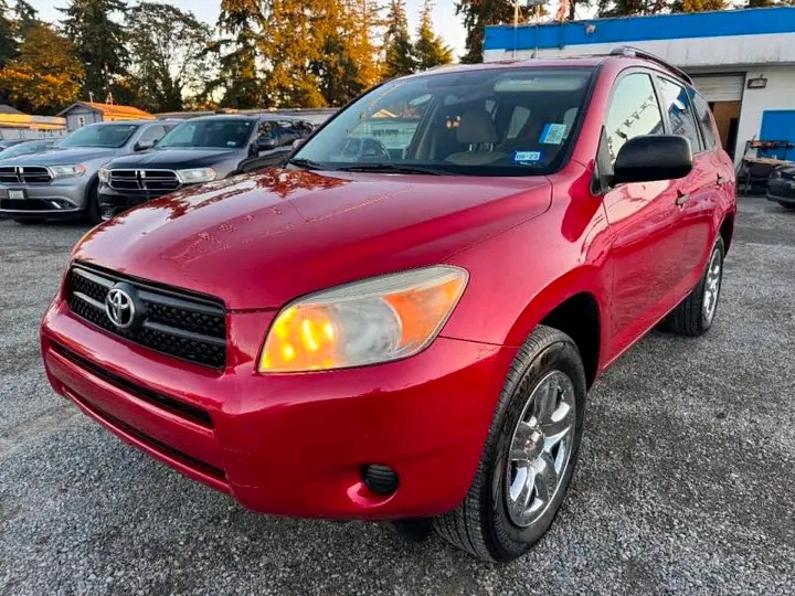Pre-Owned Red Toyota RAV4
