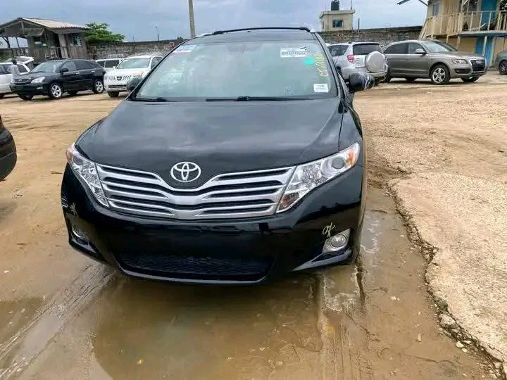 Sleek Black Toyota Venza