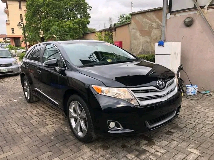 Sleek Black Toyota Venza