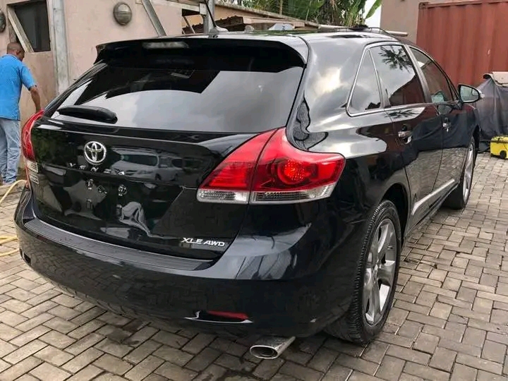 Sleek Black Toyota Venza