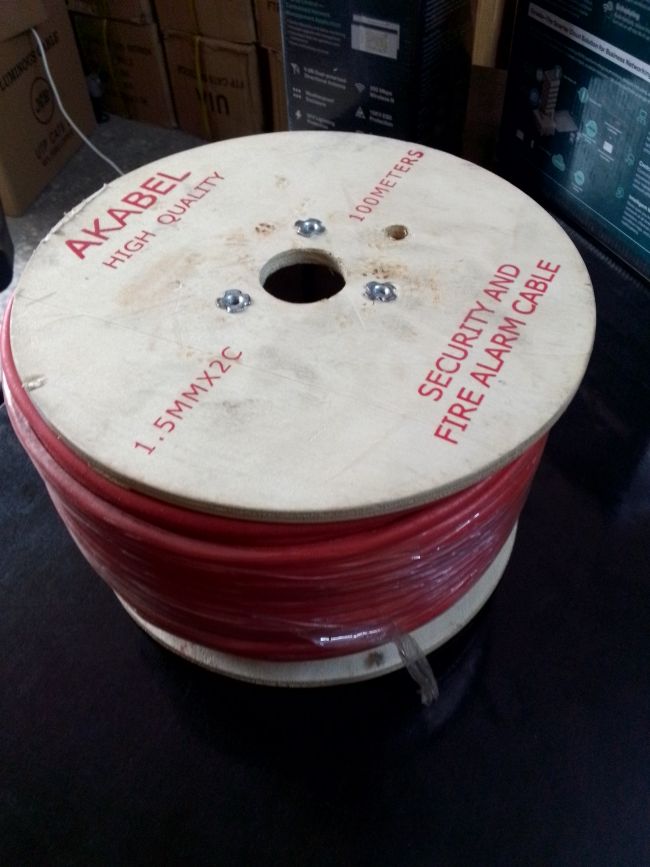 Security and Fire Alarm Cable 1.5mm × 2C, 100m