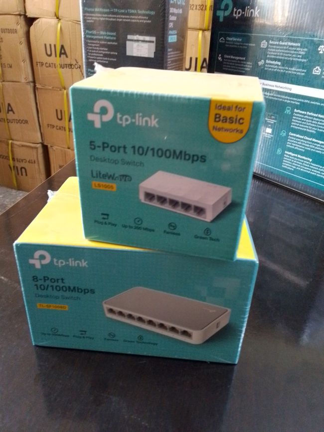 tp link 5 ports 10/100Mbps Desktop Switch