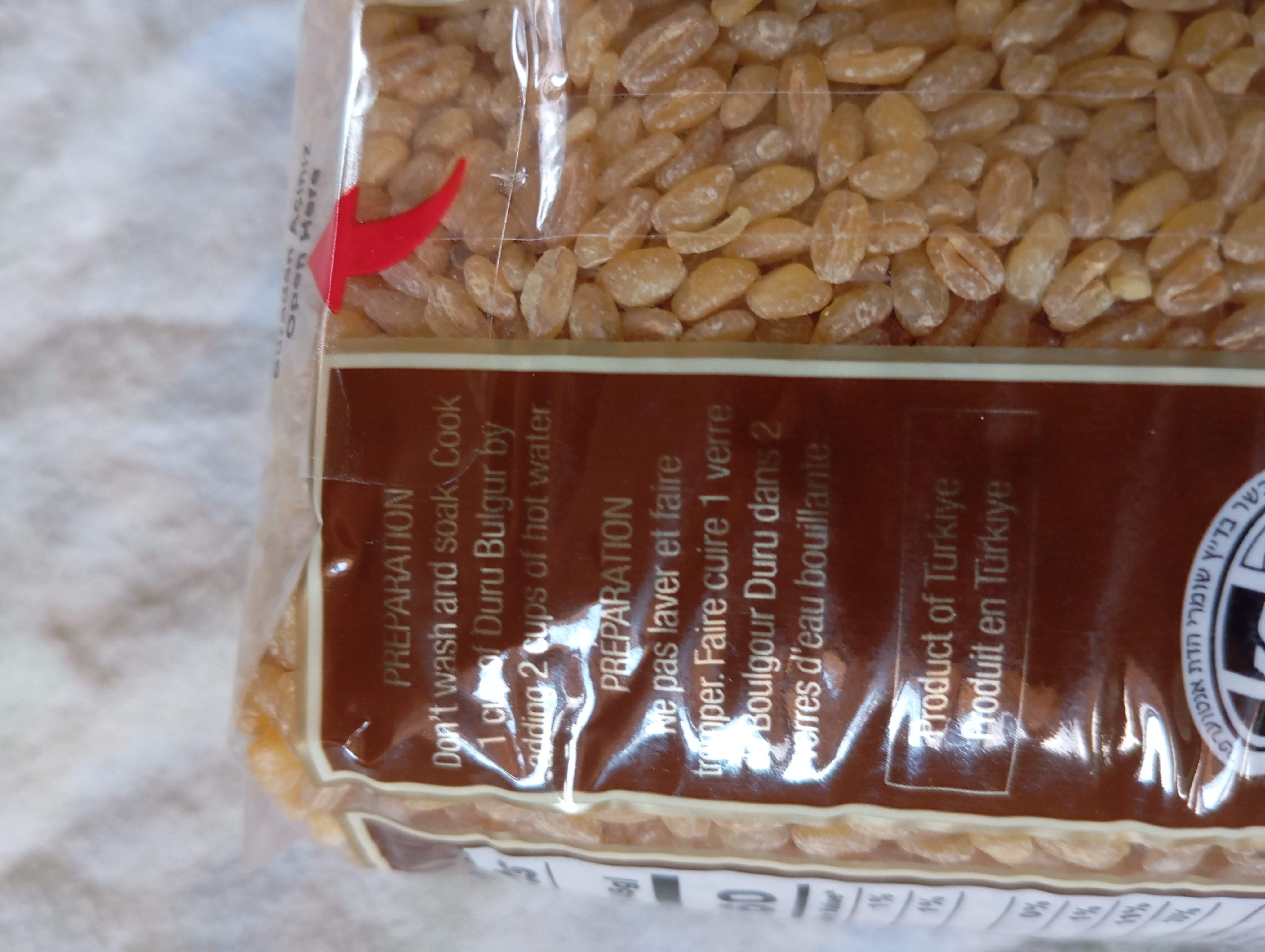 Extra Extra Duru Bulgur