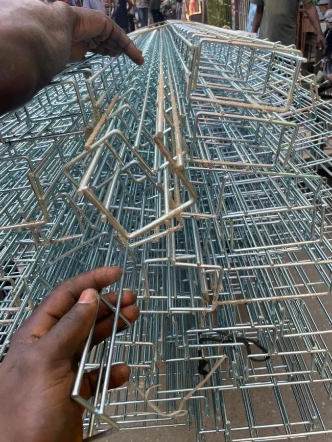 50×50 Wire Mesh Tray Galvanize.