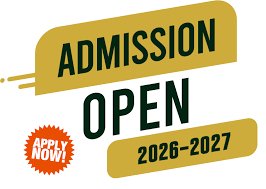 Admissions Open 2026-2027