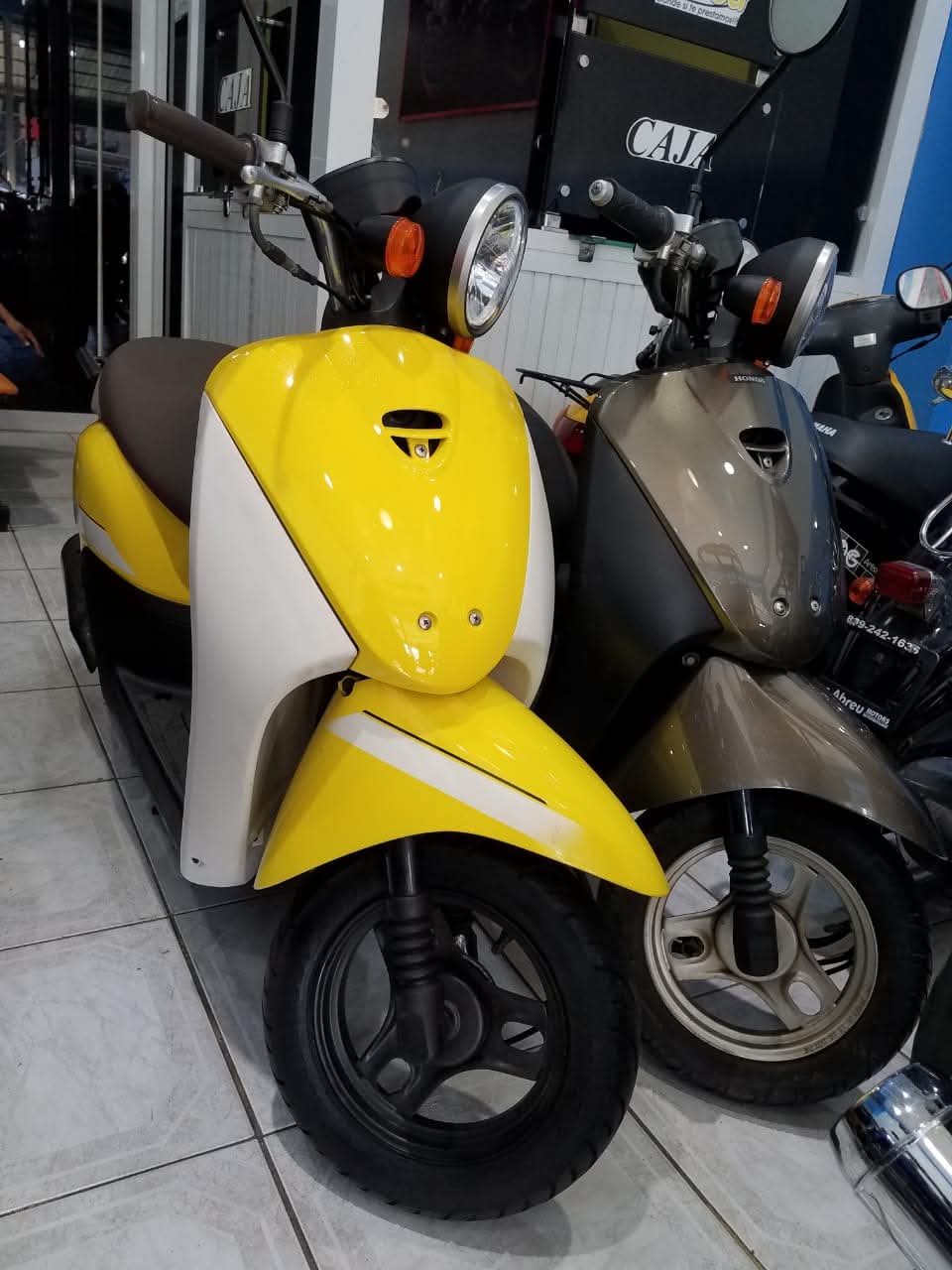 Today Honda scooter