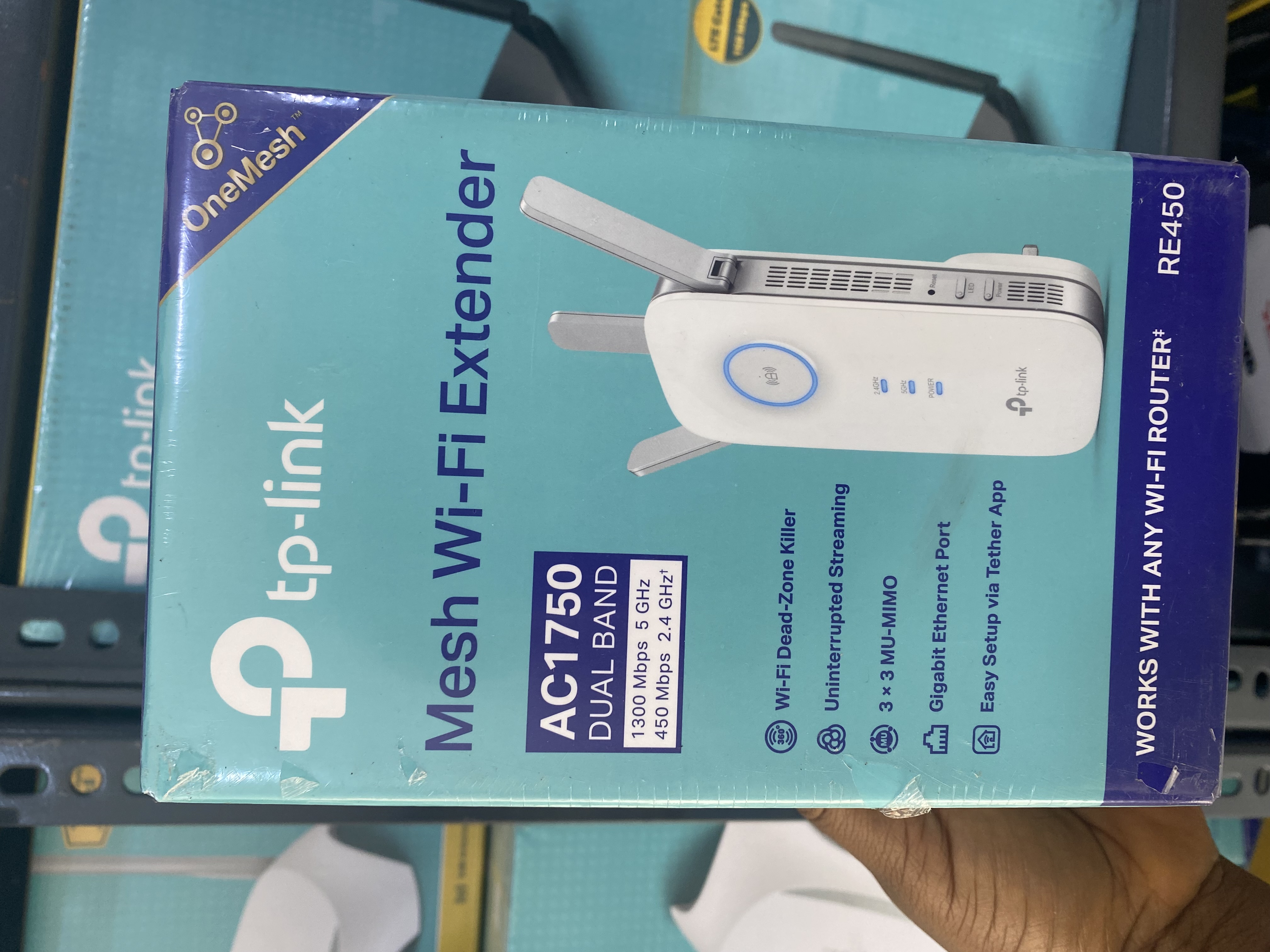 TP-Link RE450 AC1750 Mesh Wi-Fi Extender