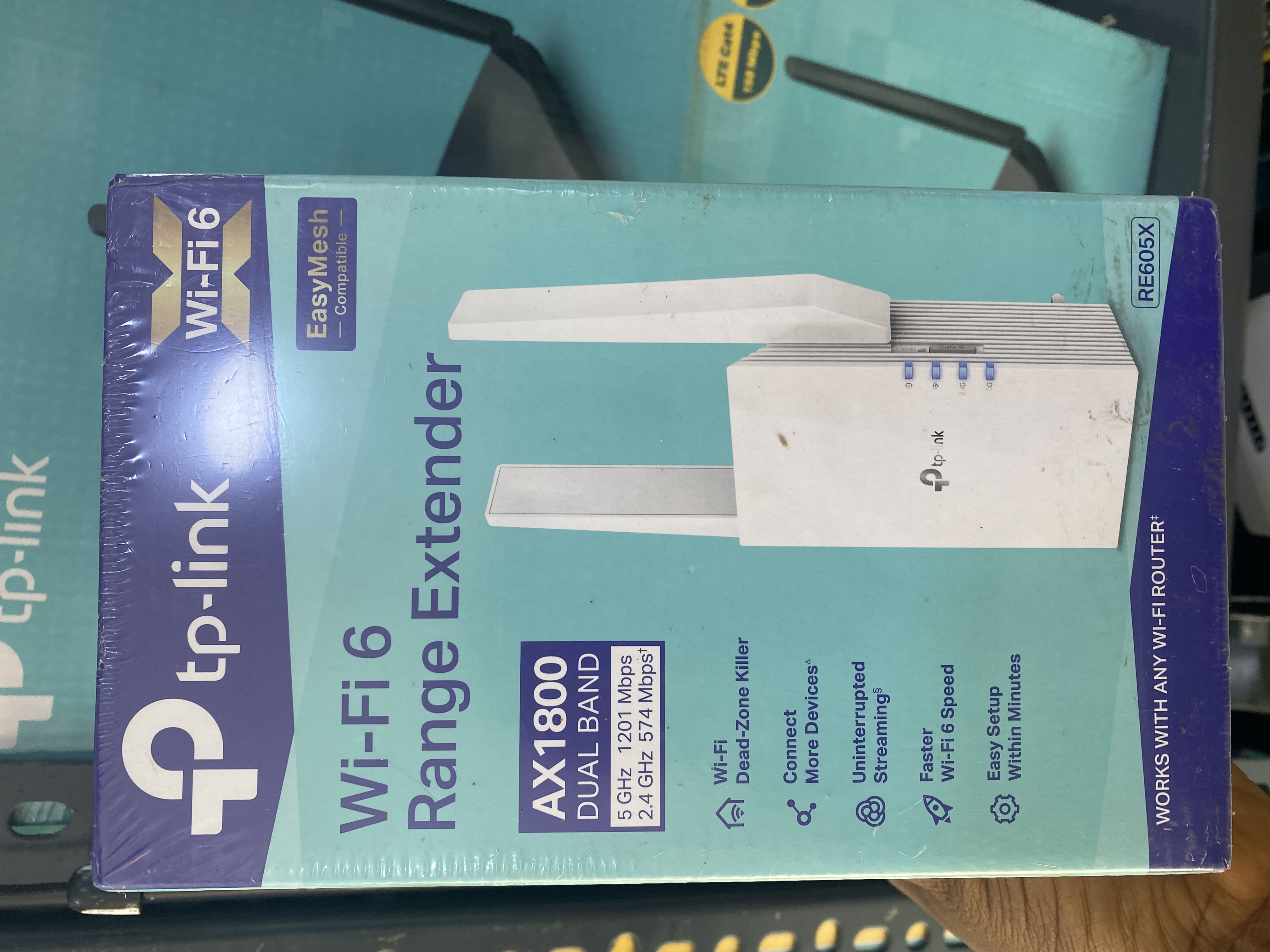 TP-Link RE605X AX1800 Wi-Fi 6 Range Extender