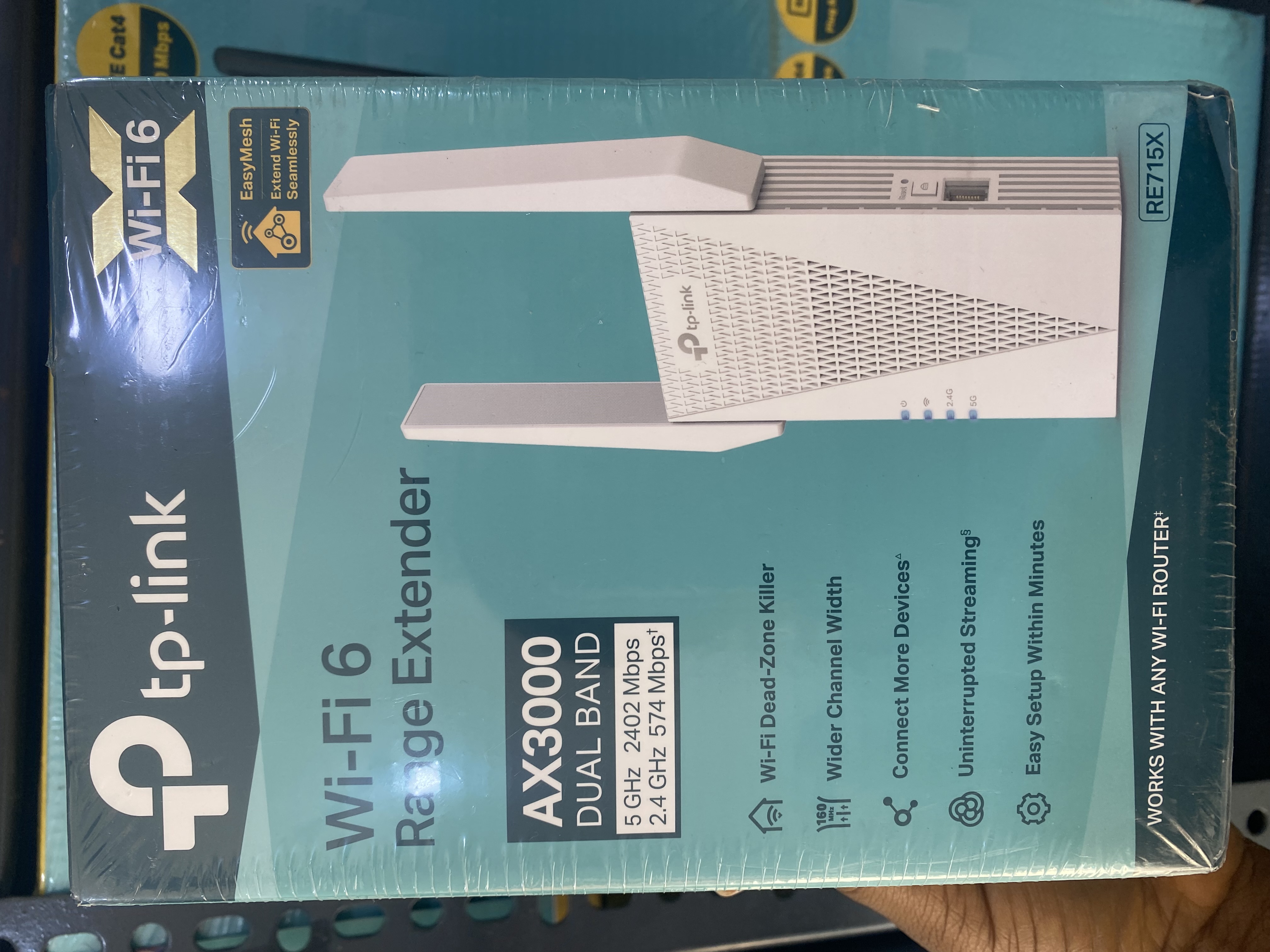 TP-Link RE715X AX3000 Wi-Fi 6 Range Extender