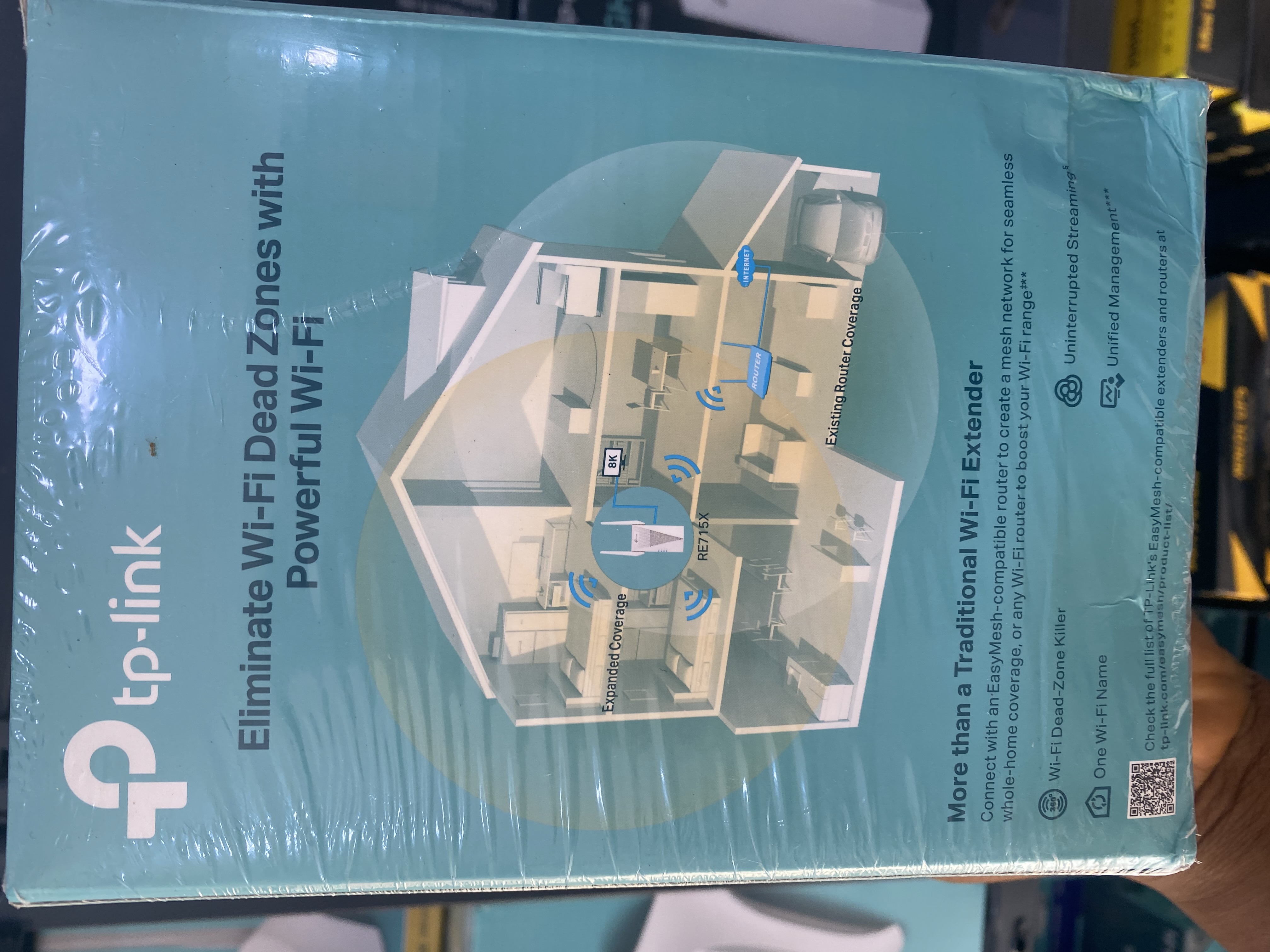TP-Link RE715X AX3000 Wi-Fi 6 Range Extender