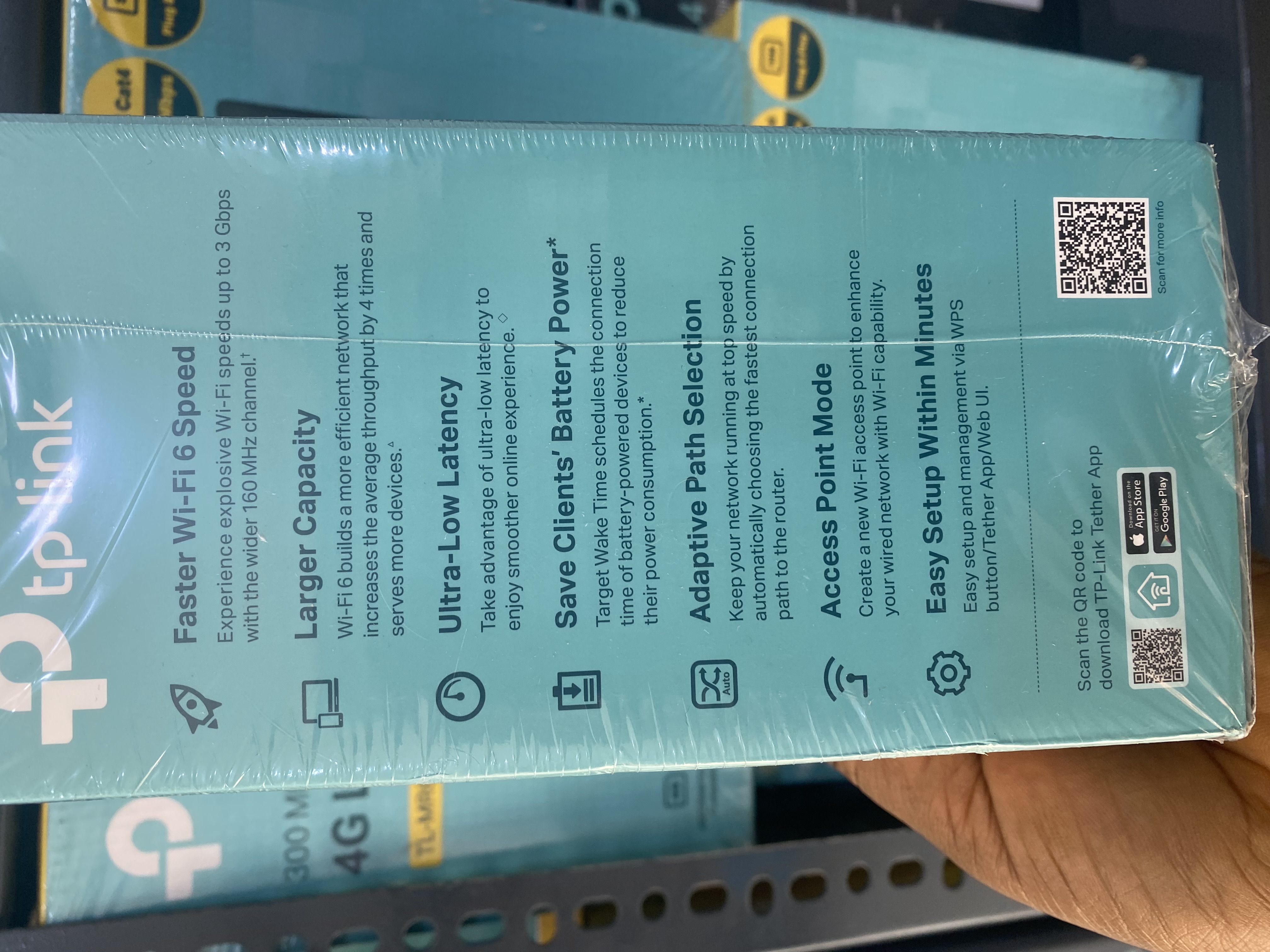 TP-Link RE715X AX3000 Wi-Fi 6 Range Extender