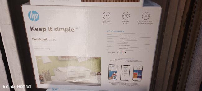 HP DeskJet 2720 All-in-One Wireless Printer