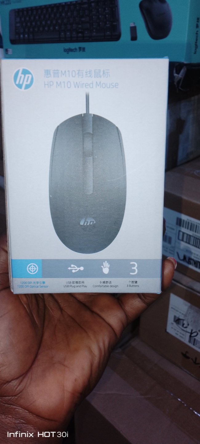 HP M10 wired mouse
