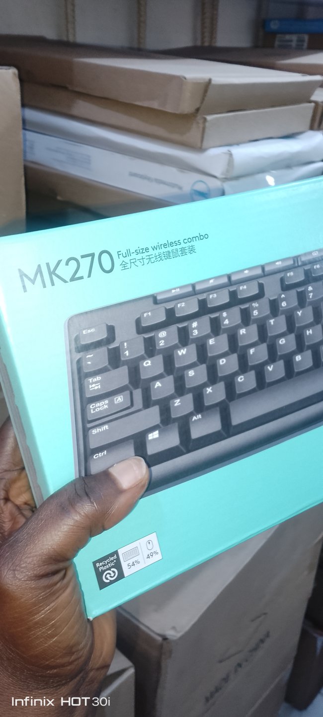 Logitech MK270 Full-Size Wireless Combo