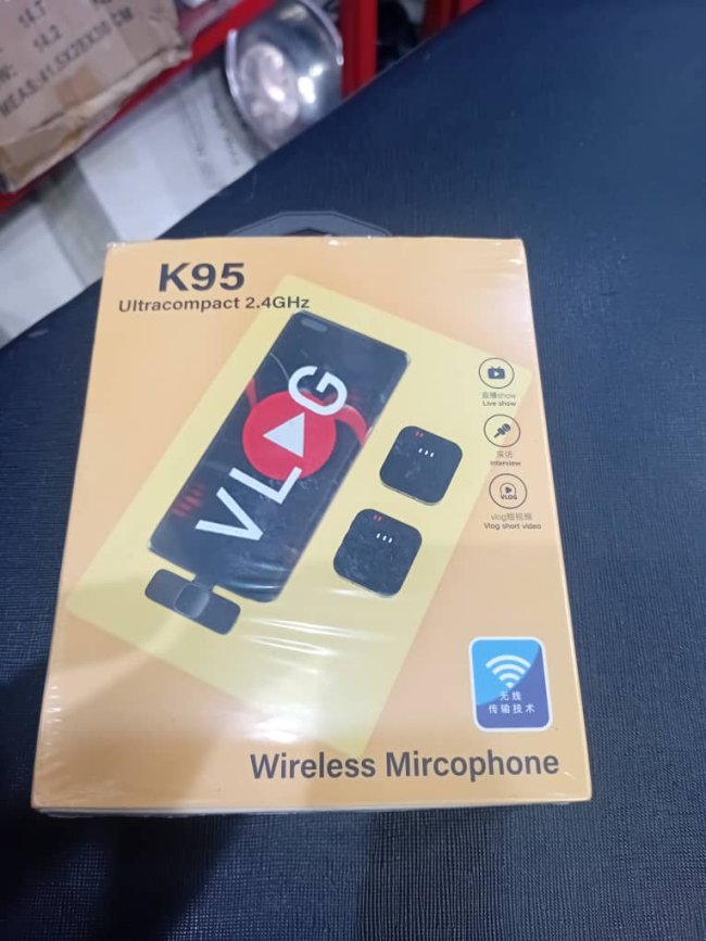 K95 Ultracompact Dual Wireless Microphone