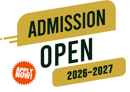 Admissions Open: 2026-2027 Academic Year